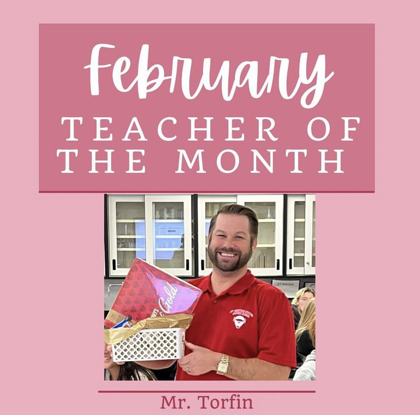 February Teacher of The Month