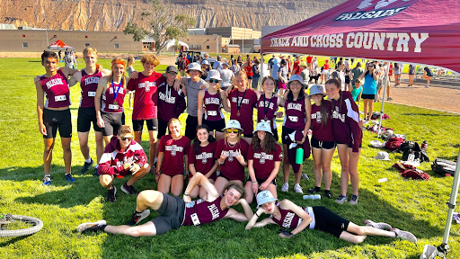 Cross country team after race.