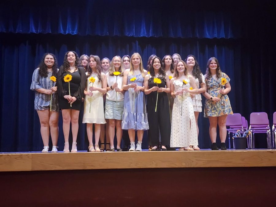 NHS Inductees 2023-2024. Photo provided by Sean Kennedy.