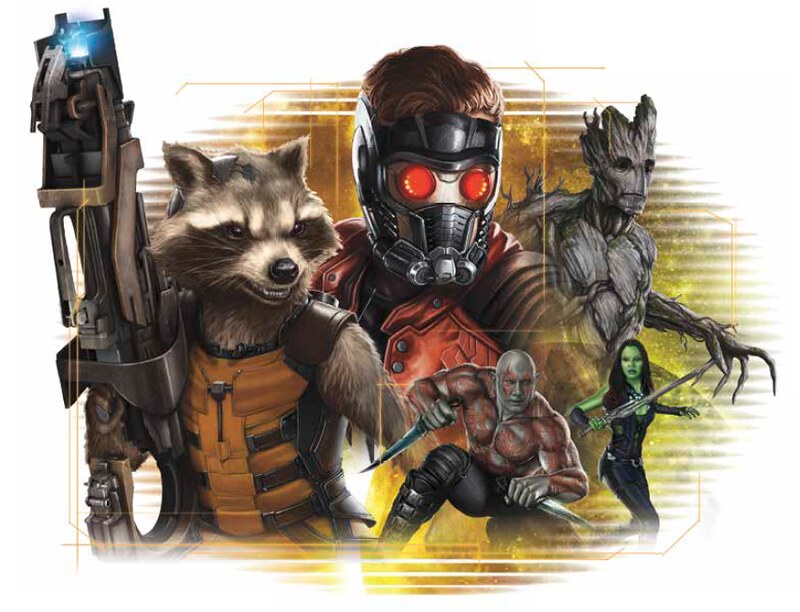 Guardians of the Galaxy promo art. Photo by @AntMan3001 on Flickr.