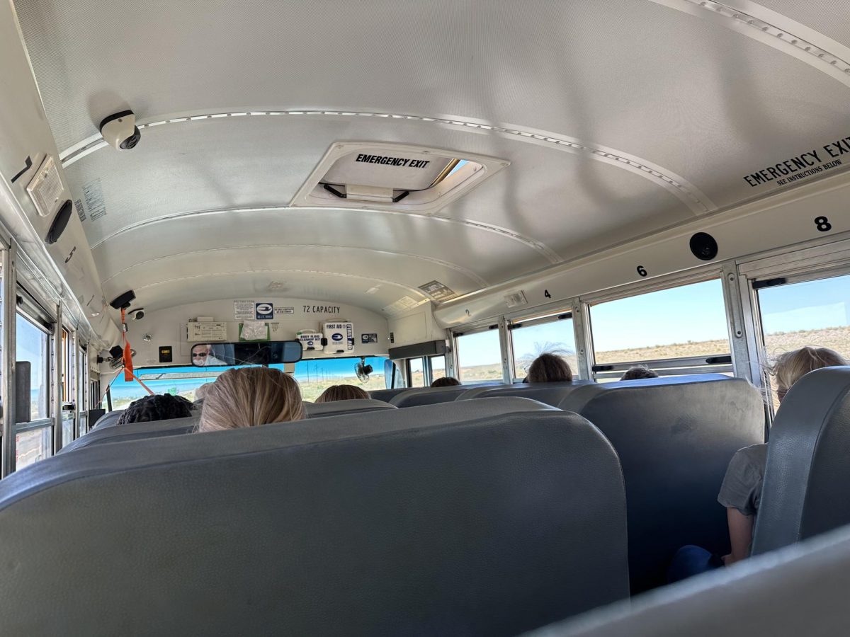 Students riding bus 60, some lucky to get seats for themselves.
Photo provided by Ian Shiao