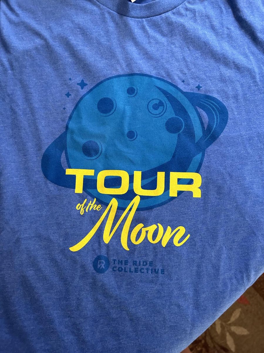 Tour of the Moon T-shirt design. Photo provided by Brielle Sorensen. 