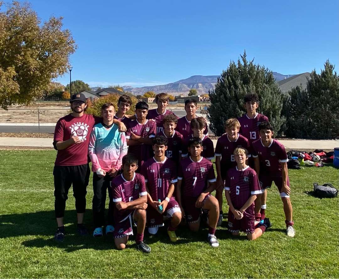 Boys soccer team before battling Eagle Valley 
Photo Provided by: Joe Bravo 