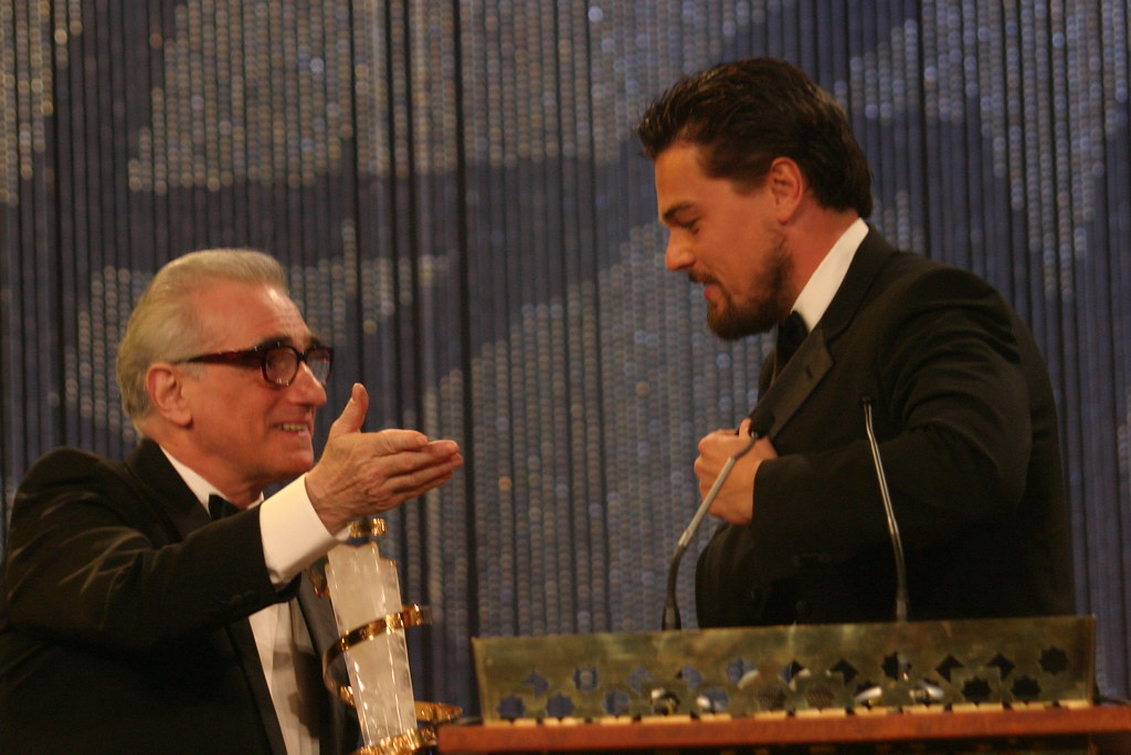 Martin Scorsese and Leonardo DiCaprio at the Festival International. 
Credit: Flickr from @Information Digital
