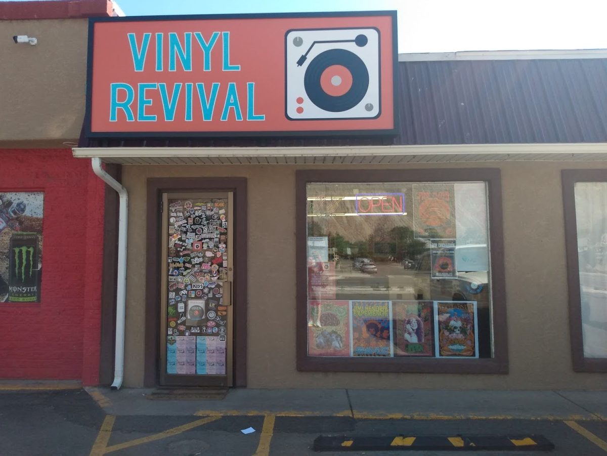 Vinyl Revival store front