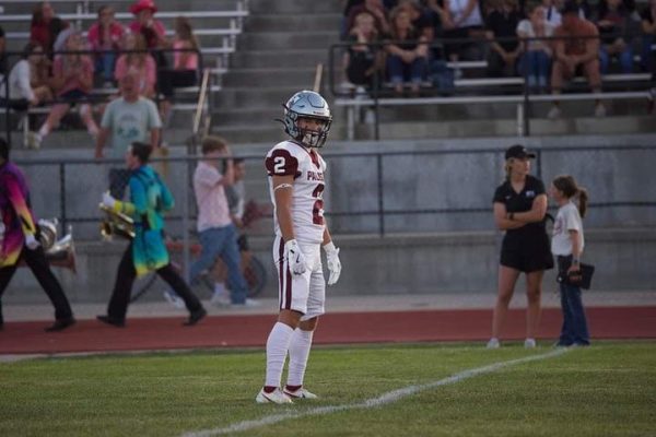Photo of Nathan Umberger at a football game.