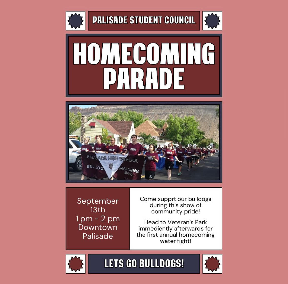 Hoco Parade Info