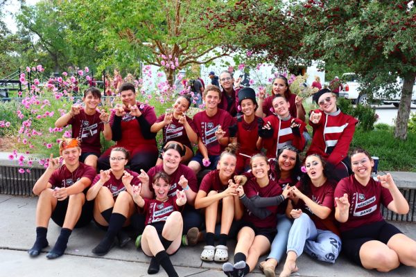 All the seniors of PHS marching band. Photo provided by Owen Dean.