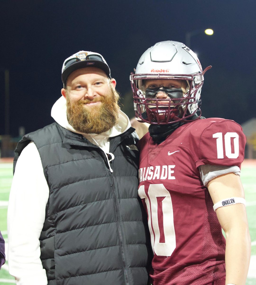 Keden Everett and his dad on Senior night
Photo provided by: Keden Everett