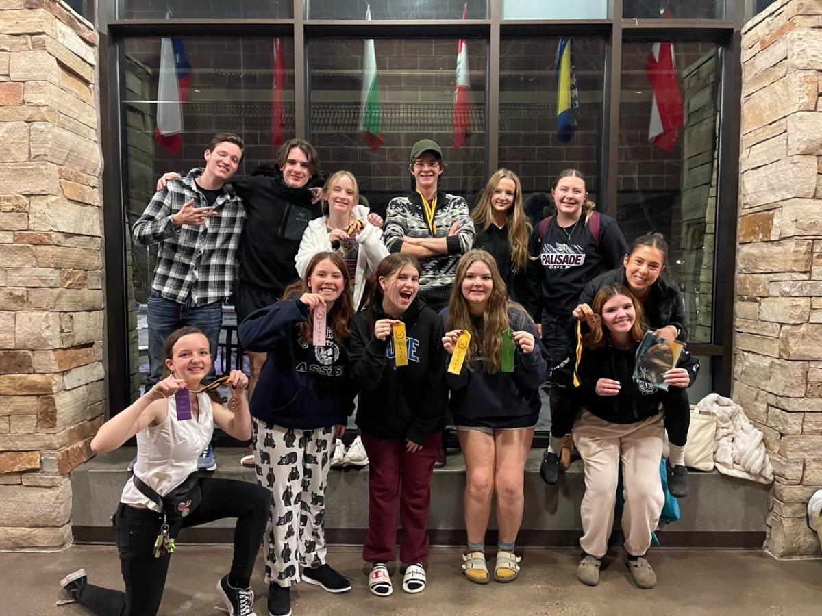 Speech and Debate team. 
Photo provided by Ms. Burbach  