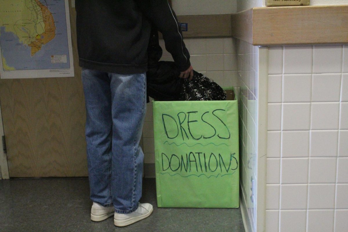 Donate to the dress drive for this years Winter Formal!