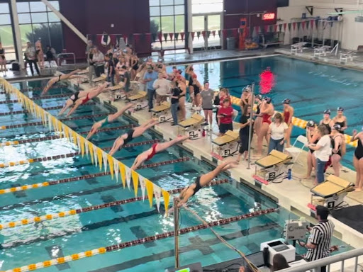 CMU swim meet 