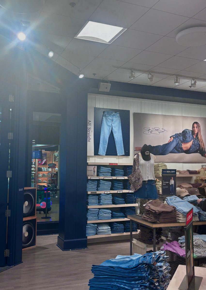 Picture Of Sydney Sweeneys Ad In store