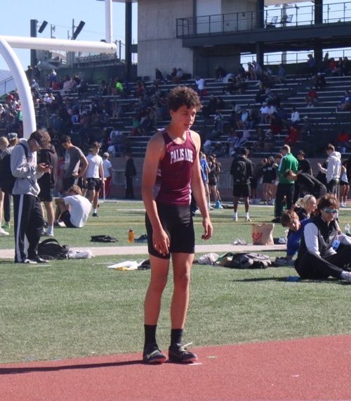 Huxley Peak getting ready to do a High Jump
