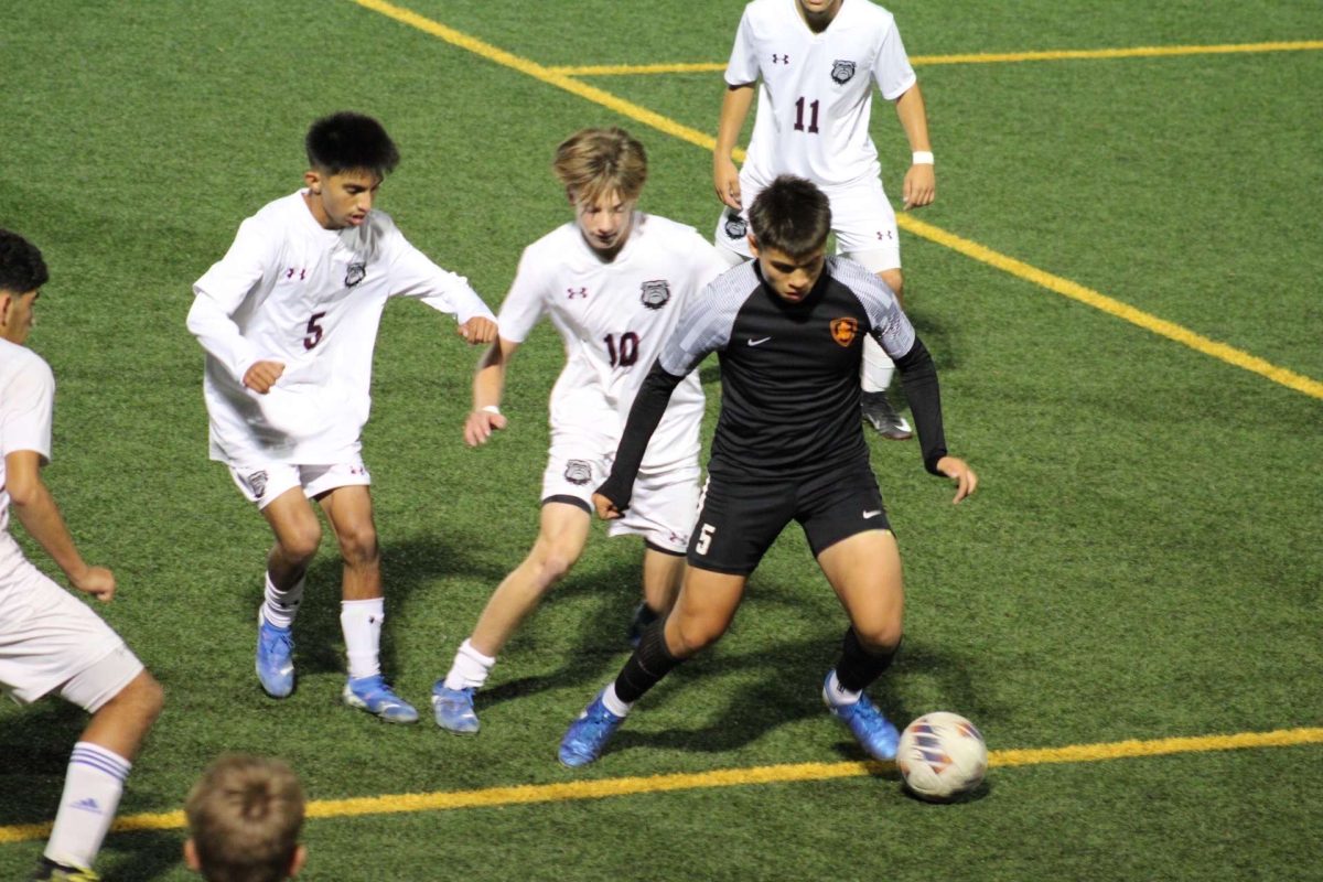 Palisade trying to win the ball back