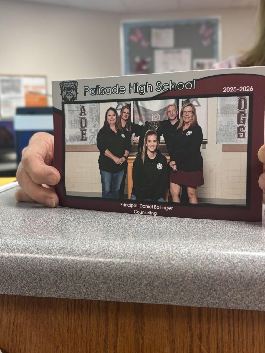 Image of the Counselors at Palisade High School in the Counselors Office