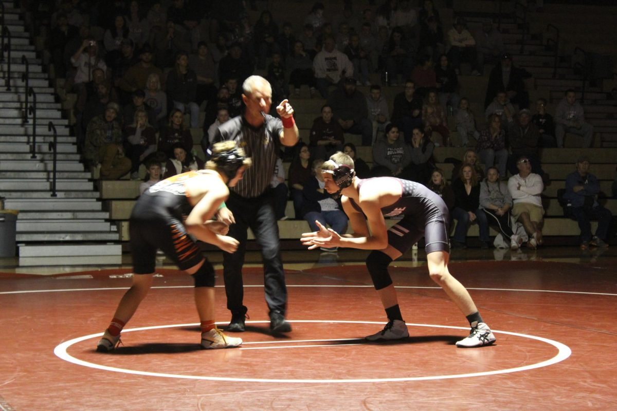 Boys wrestling dual, Palisade VS Grand Junction.