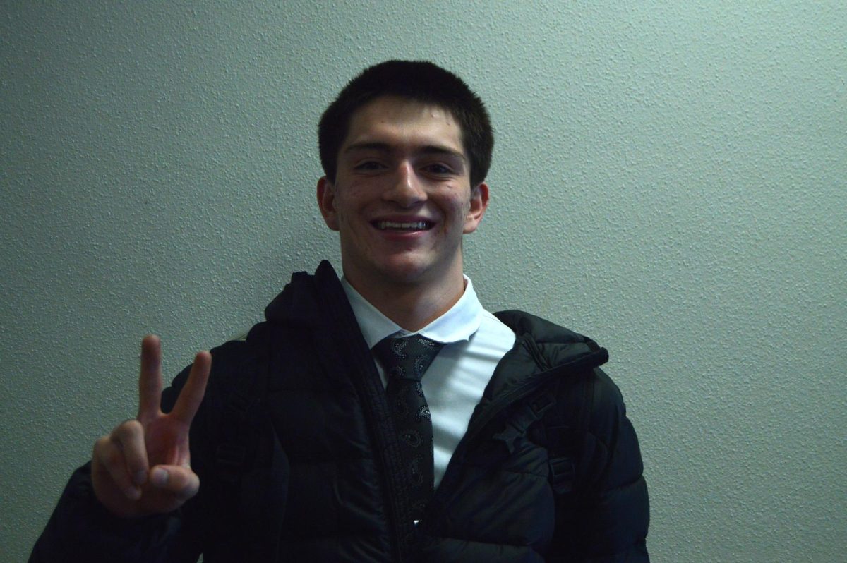 Carter Hayward, the Student of the Week.