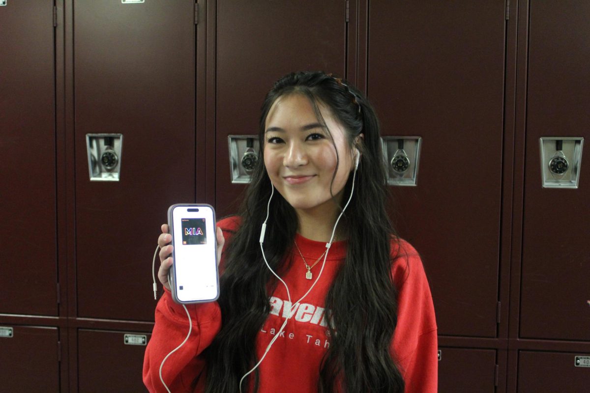 Senior Katalyne Hean promotes her favorite Bad Bunny song. Bad Bunny was the controversial headliner for the Super Bowl LX halftime show.