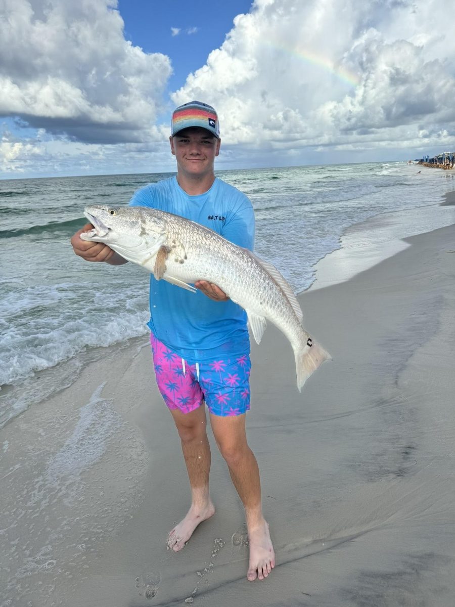 Tobyn Trottier fishing.