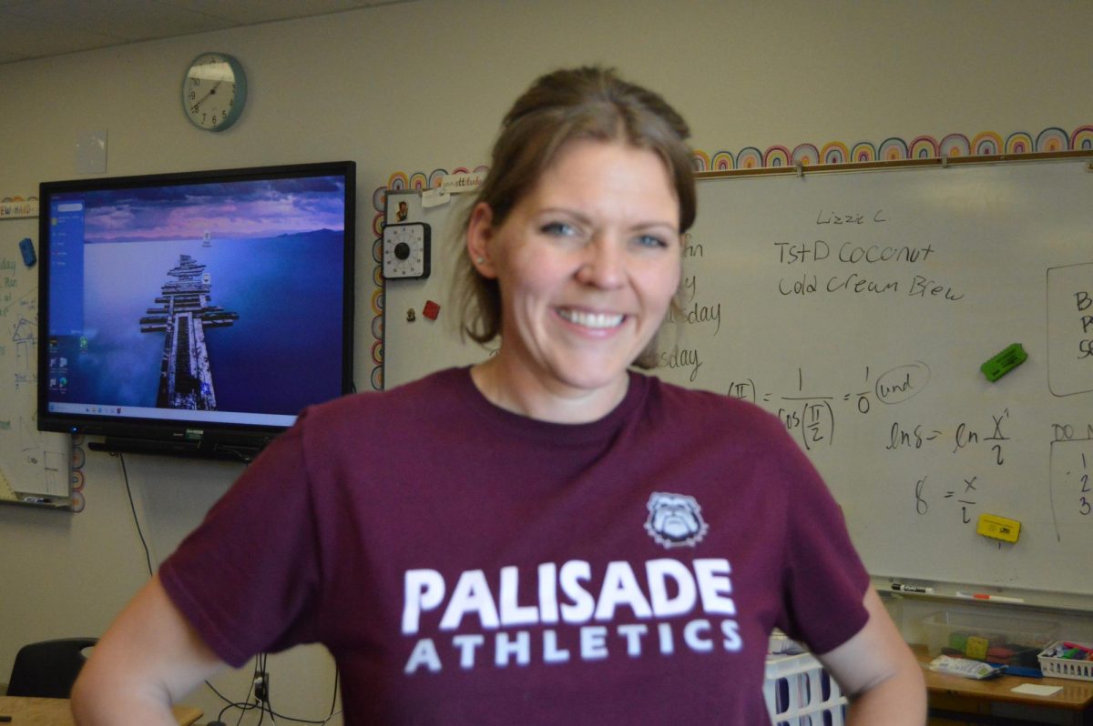 Mrs. Chaney posing for a photo